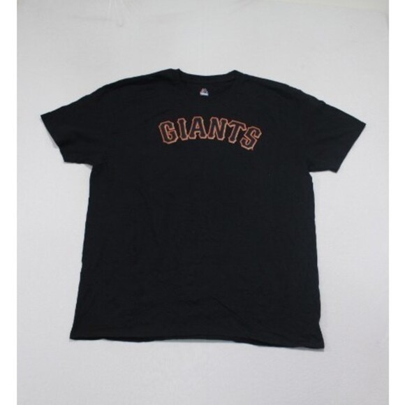San Francisco Giants Men Black Tee Shirt Posey 28 Size 2XL - Picture 1 of 10